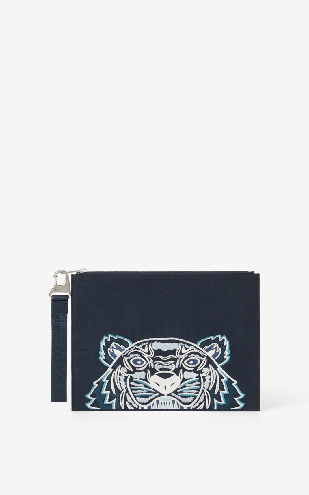 Kenzo Large canvas Kampus Tiger Clutch Torbe Muške - Plave - Hrvatska FYHMNI634